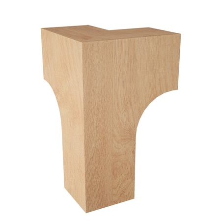 Designs Of Distinction Craftsman Corner Bun Foot - Red Oak 01705175AK1